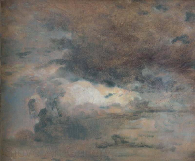 John Constable Cloud Study evening 31 August 182